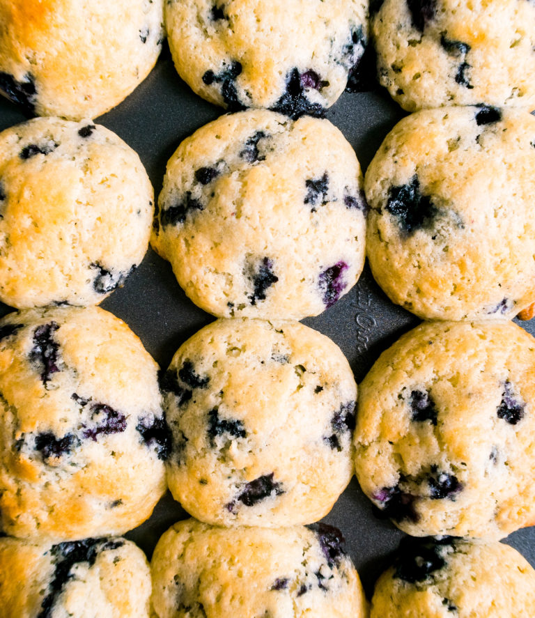 Fresh Blueberry Muffins